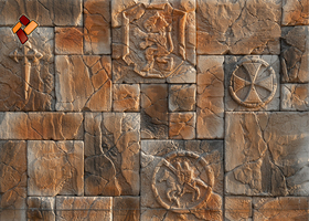 Декоративный облицовочный камень "Мальтийский форт" арт.04