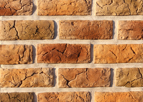 Manufactured facing stone Roman Brick