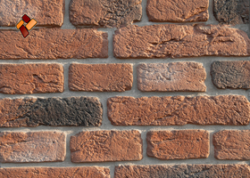 Manufactured facing stone Aged Brick 02