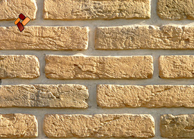 Manufactured facing stone Aged Brick 03